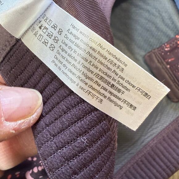 Syrokan Sports Bra Adjustable High impact Padded Racerback Running Bra Size 40C - Picture 12 of 12